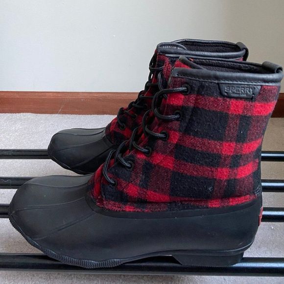 SPERRY Men Saltwater Duck Boots - NEW NIB NWB - Picture 3 of 8